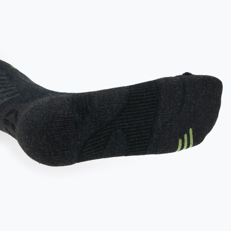 Calze da sci uomo UYN Ski One Comfort Fit anthracite/lime 4