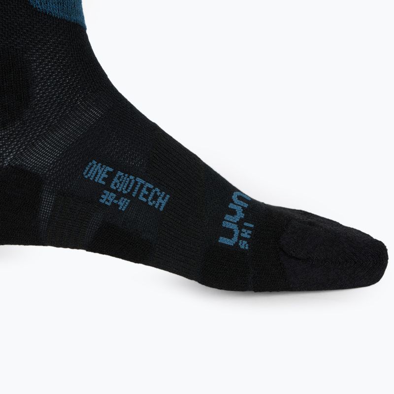 Calze da sci uomo UYN Ski One Biotech black/blue 4