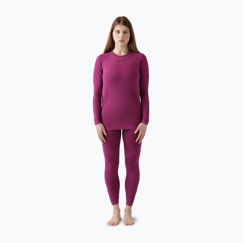 Pantaloni termici da donna UYN Evolutyon Biotech berry 2