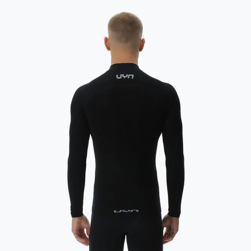 Maglia termica da uomo UYN Elevatyon Biomorph LS Turtle Neck black 3