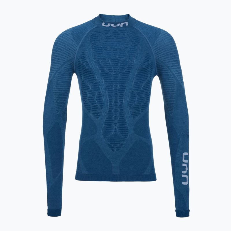 Maglia termica da uomo UYN Elevatyon Biomorph Turtle Neck blue atoll 7