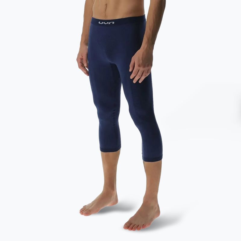 Pantaloni termici attivi da uomo UYN Elevatyon Biomorph indaco 4