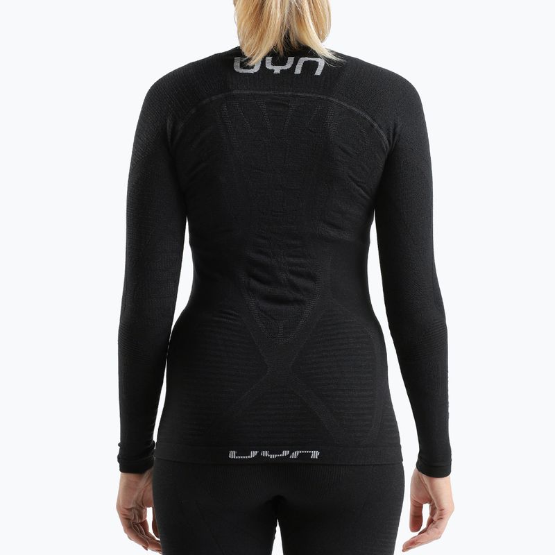 Maglia termica da donna a manica lunga UYN Elevation Biomorph Turtle Neck black 3