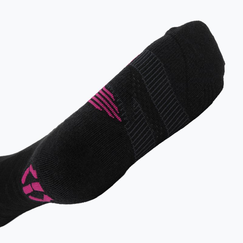 Calze da sci da donna UYN Ski Touring One Bio nero/rosa yarrow 3