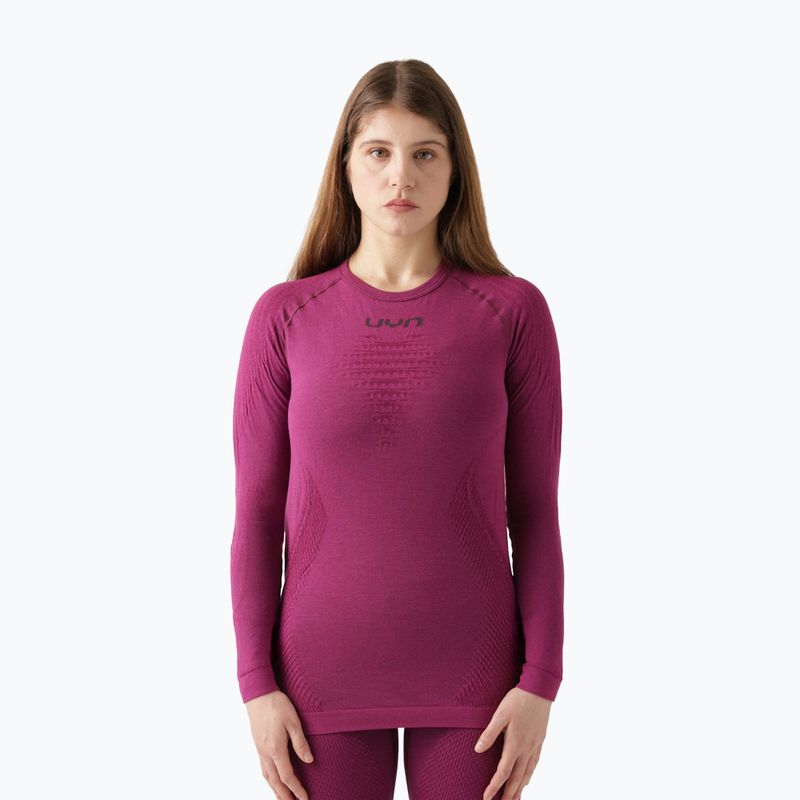 Maglia termica da donna UYN Evolutyon Biotech berry