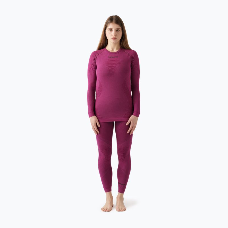 Maglia termica da donna UYN Evolutyon Biotech berry 2