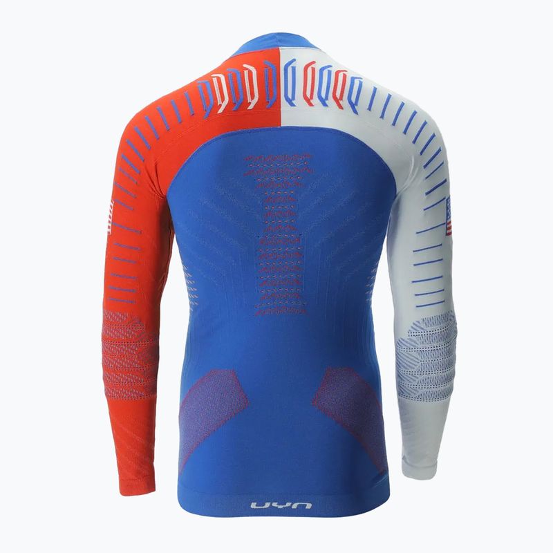 Maglia termica da uomo UYN Natyon 3.0 USA Bode Miller LS Turtle Neck usa 2