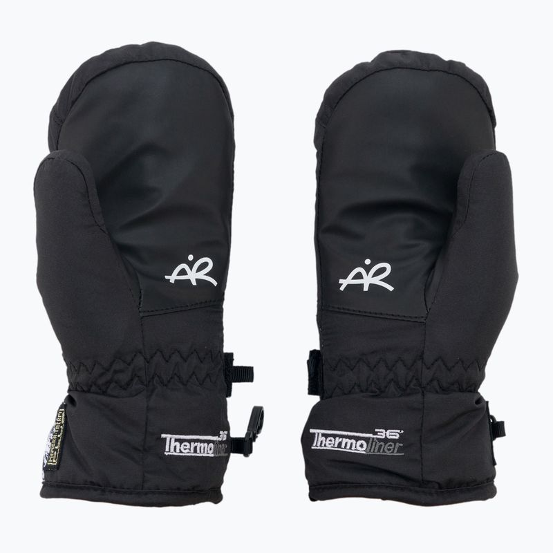 Guanto da sci Level Junior Mitt nero/bianco per bambini 2