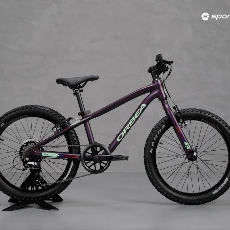 Bicicletta da bambino Orbea MX 20 Dirt 2023 viola/menta 9