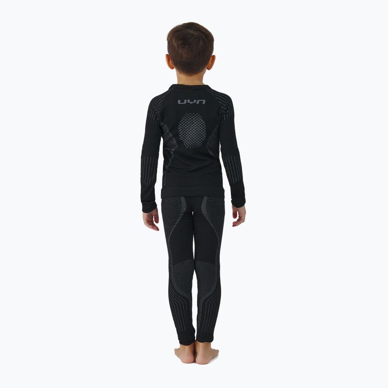 Completo termico per bambini UYN Junior Visyon 2.0 black 2