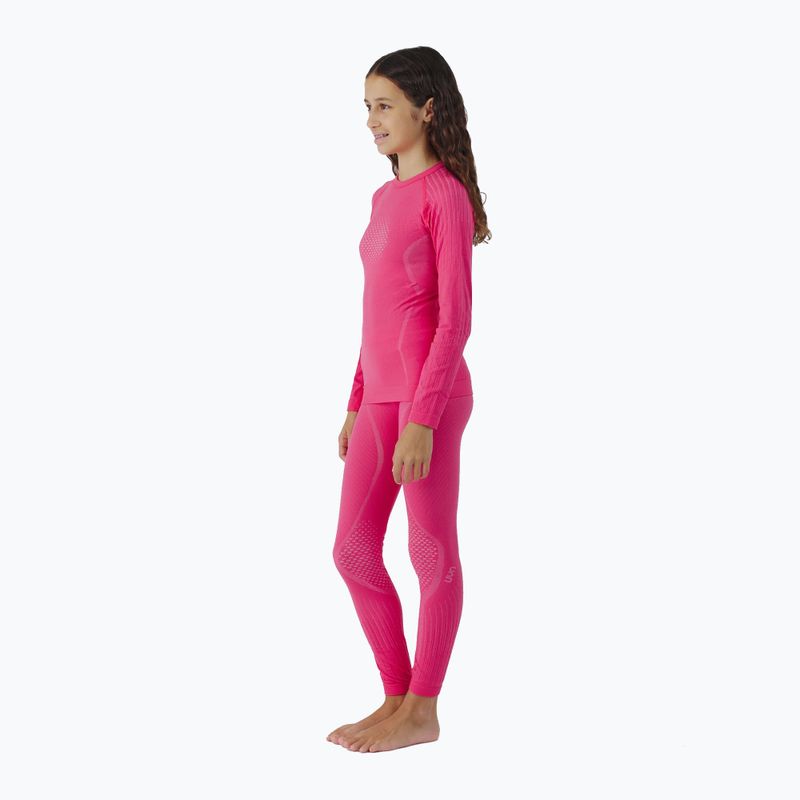 Completo intimo termico bambino UYN Junior Visyon 2.0 sweet pink 3
