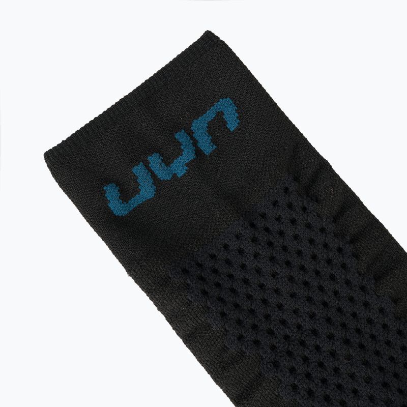 Calze da sci uomo UYN One Pure Snow nero/blu 4