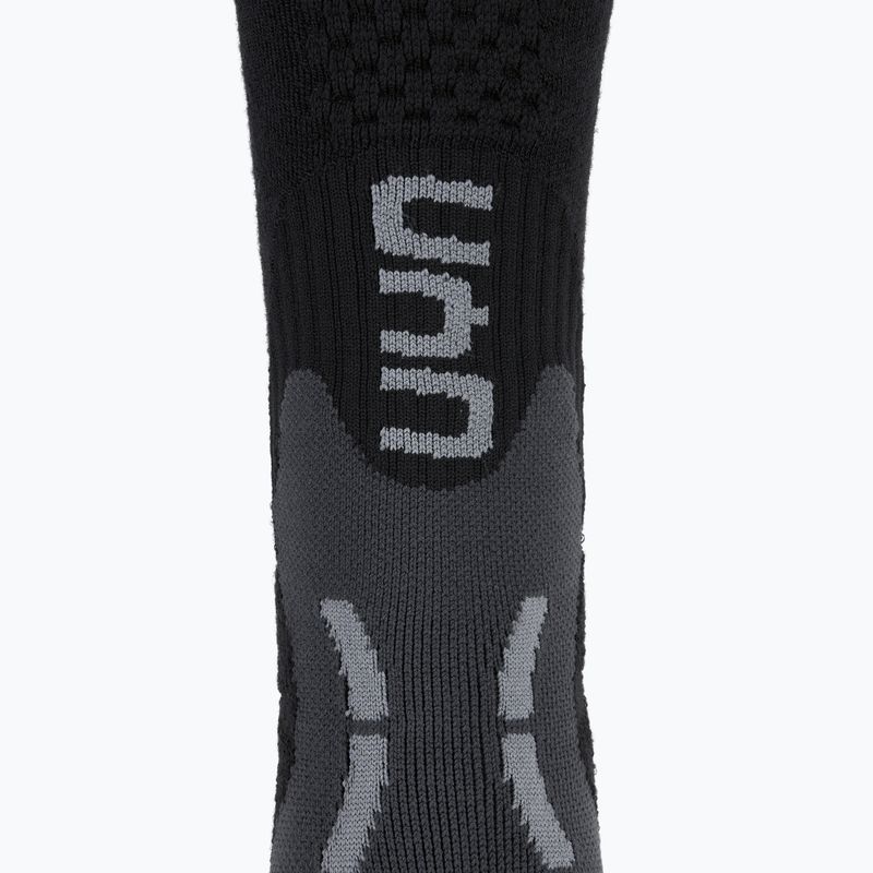 Calze da sci da uomo UYN Ski One Alpine Merino black/grey 3