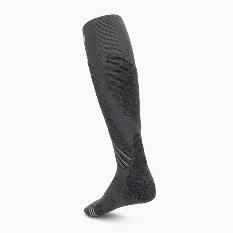 Calze da sci da uomo UYN Ski One Comfort Fit grey/melange 2
