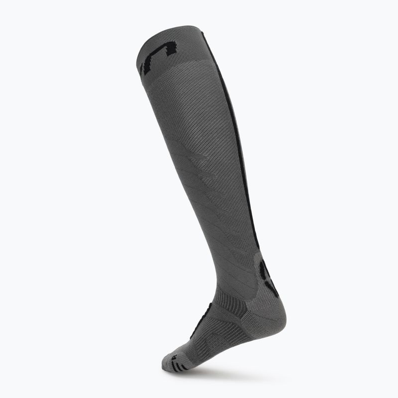 Calze da sci da uomo Uyn Ski One Merino Socks grey/black 2