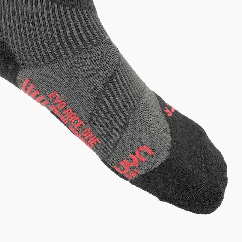 Calze da sci da donna UYN Ski Evo Race One grey/pink 3