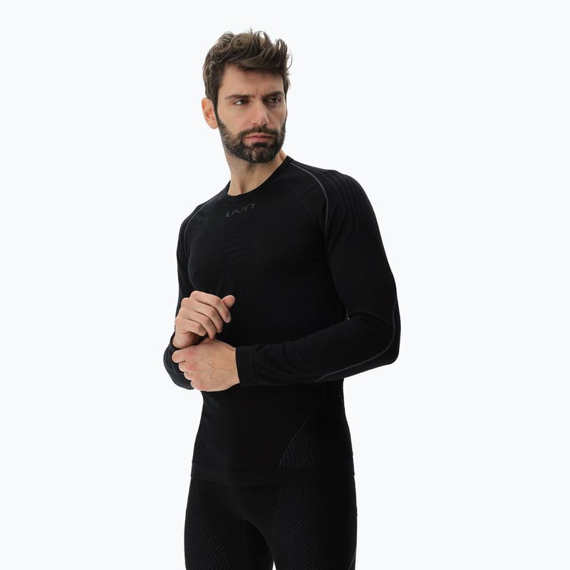 Felpa termica uomo UYN Evolutyon Biotech np black 3