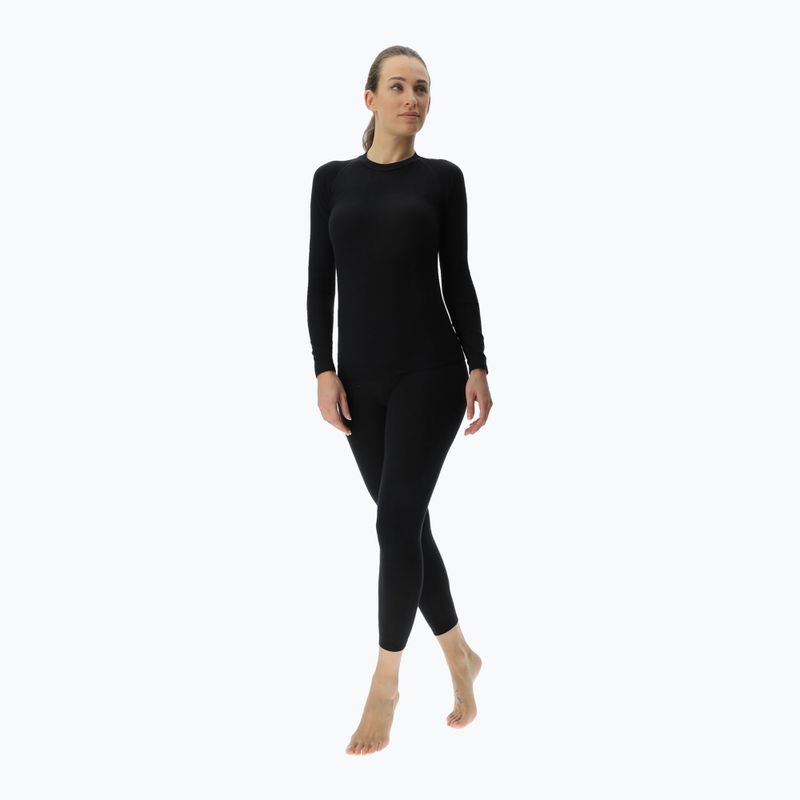 Felpa termica donna UYN Fusyon Biotech np black 2