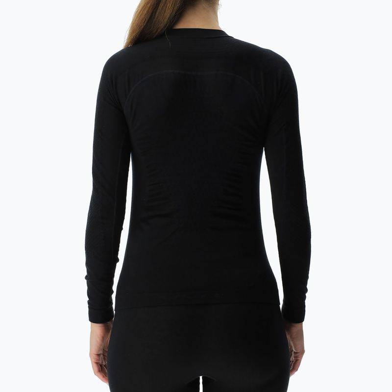 Felpa termica donna UYN Fusyon Biotech np black 6