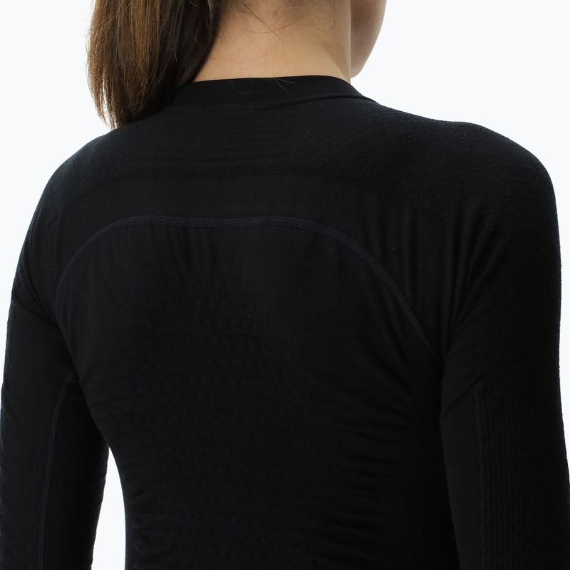 Felpa termica donna UYN Fusyon Biotech np black 8