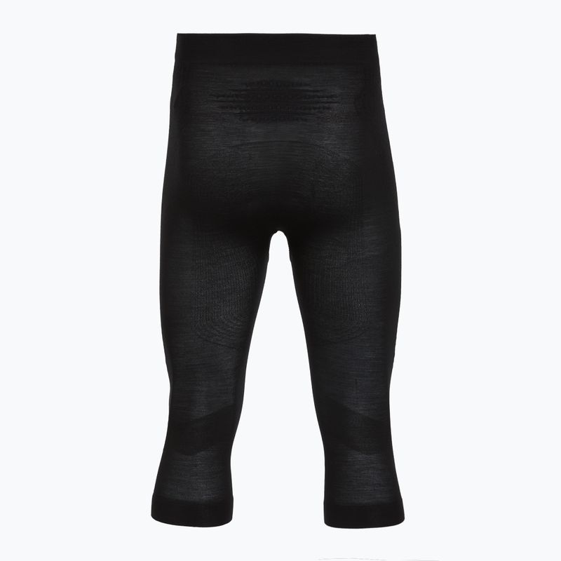 Pantaloni termici da uomo UYN Fusyon Biotech 3/4 np black 2