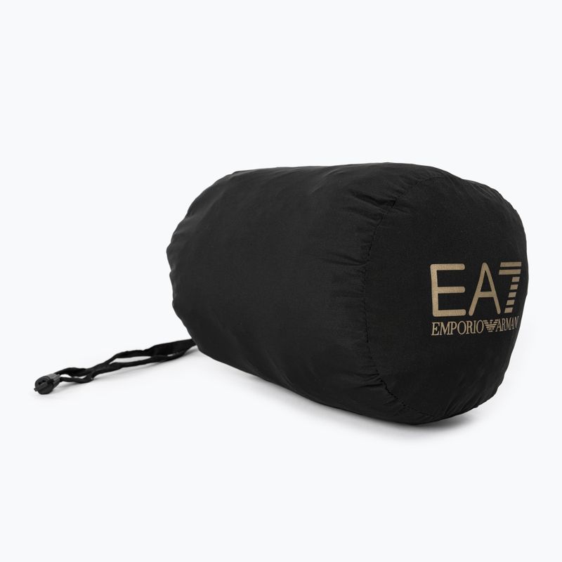 Giacca da donna EA7 Emporio Armani Train Core Lady Eco Down Hoodie black/logo light gold 4