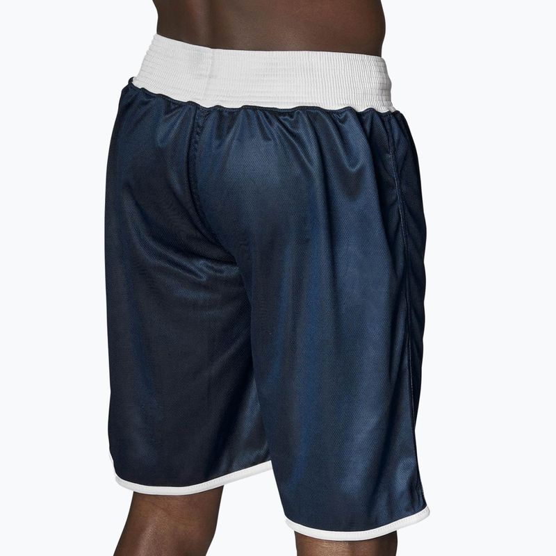 Pantaloncini da boxe double face LEONE 1947 uomo blu/rosso 2