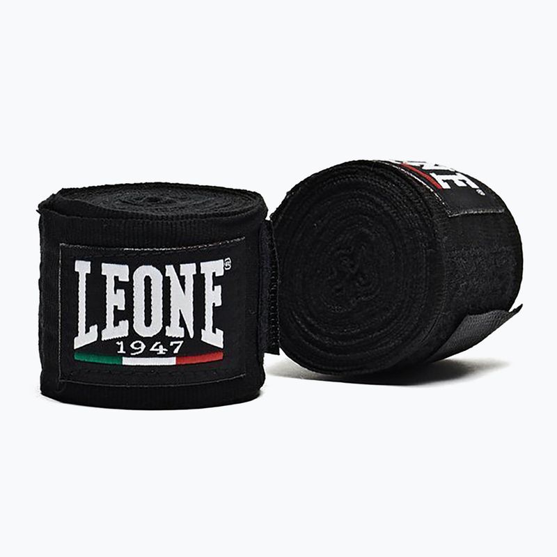 Bendaggi da boxe LEONE 1947 Fasce per mani 450 cm nero 4