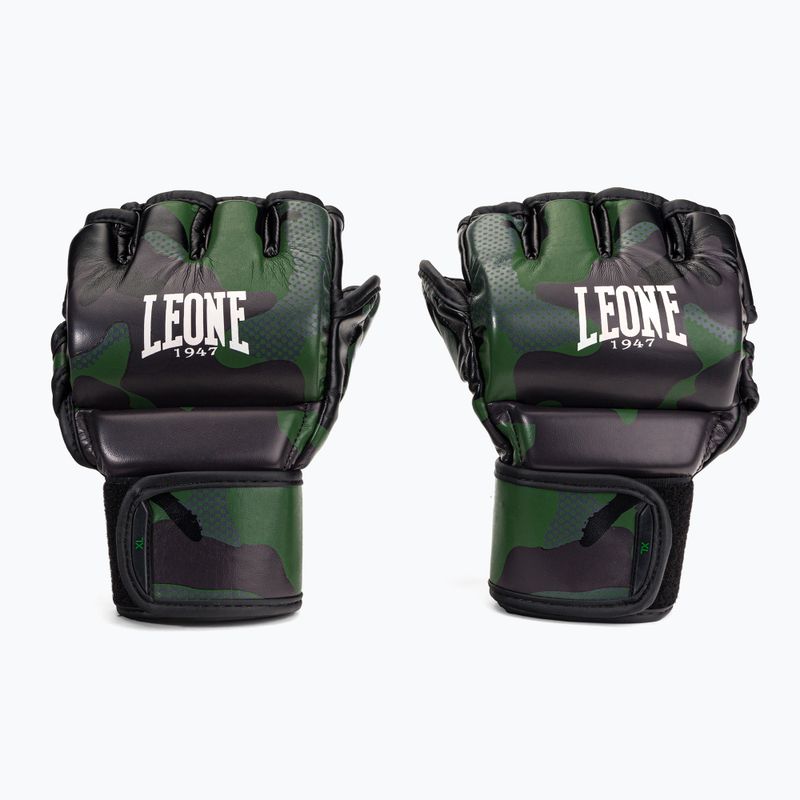 LEONE 1947 Guanti da grappling mimetici MMA verde mimetico