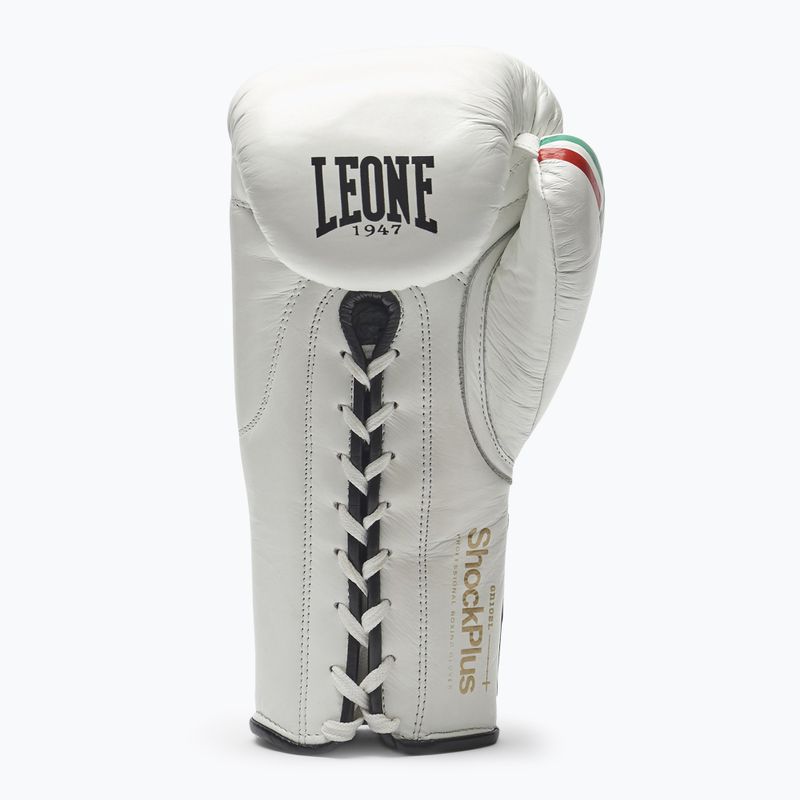 Guanti da boxe LEONE 1947 Shock Plus bianco 3