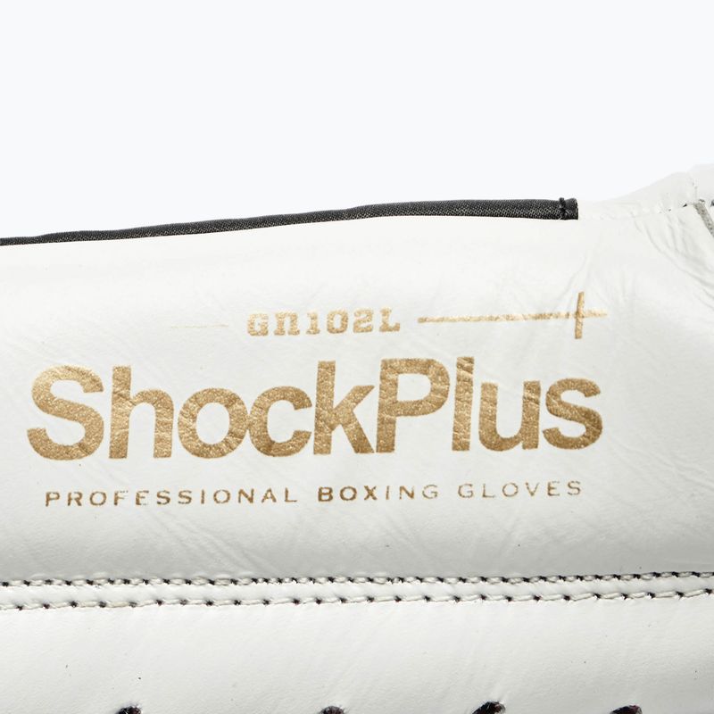 Guanti da boxe LEONE 1947 Shock Plus bianco 6