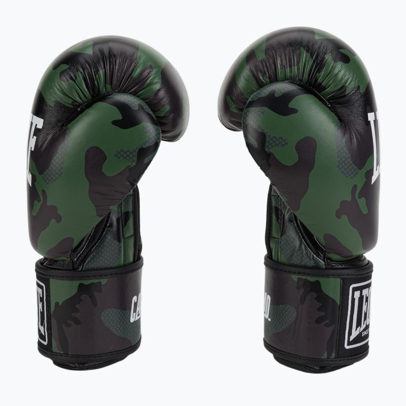 LEONE 1947 Guanti da boxe mimetici verde camo 4
