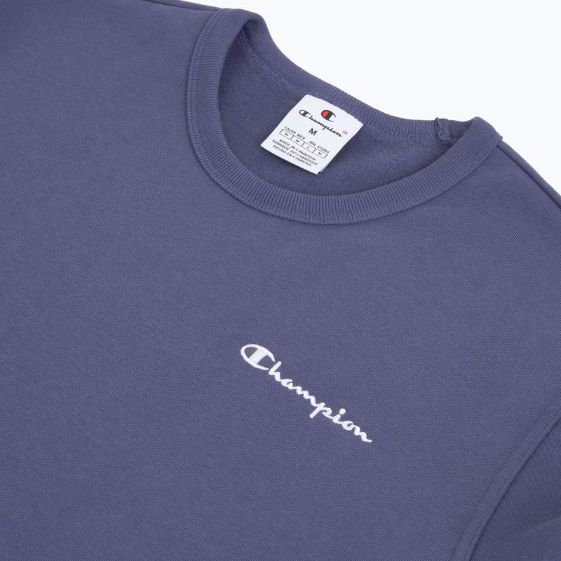 Felpa da uomo Champion 221792 Crewneck Sweatshirt blue 3