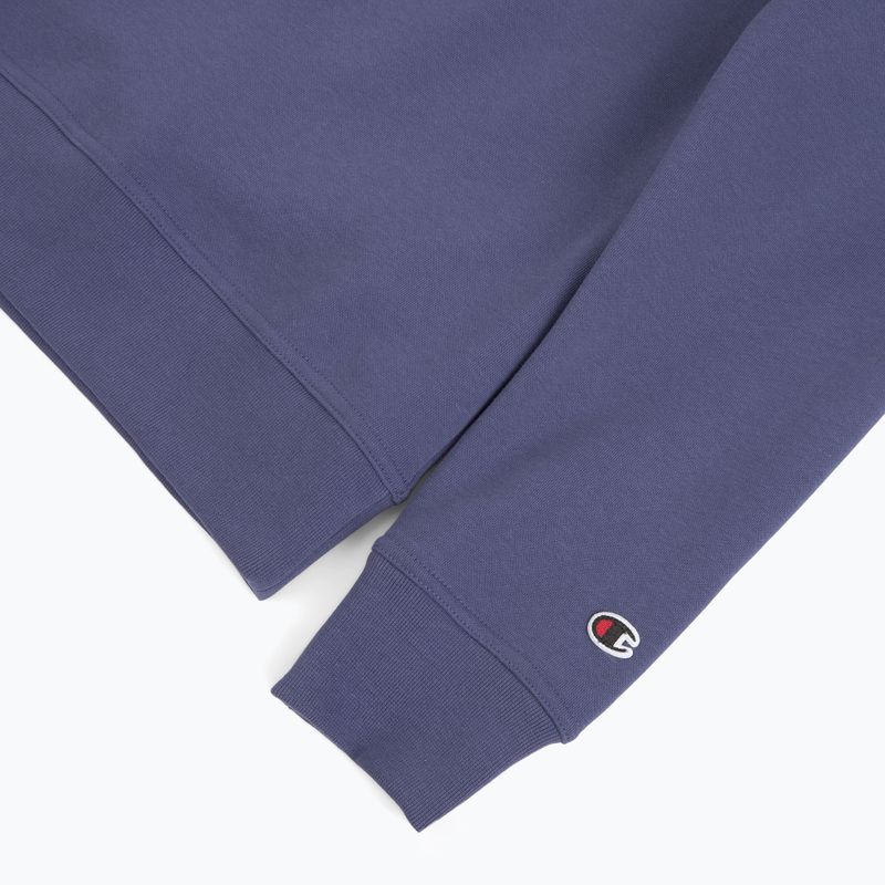 Felpa da uomo Champion 221792 Crewneck Sweatshirt blue 4