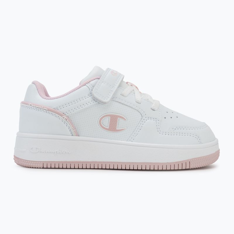 Scarpe per bambini Champion RD18 2.0 LOW G PS Low Cut wht/pmp 2
