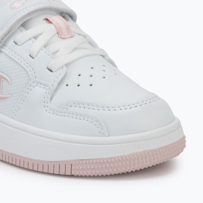 Scarpe per bambini Champion RD18 2.0 LOW G PS Low Cut wht/pmp 7