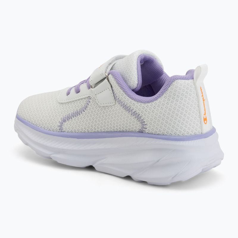 Scarpe per bambini Champion HRO J G PS Low Cut wht/lva/pec 3