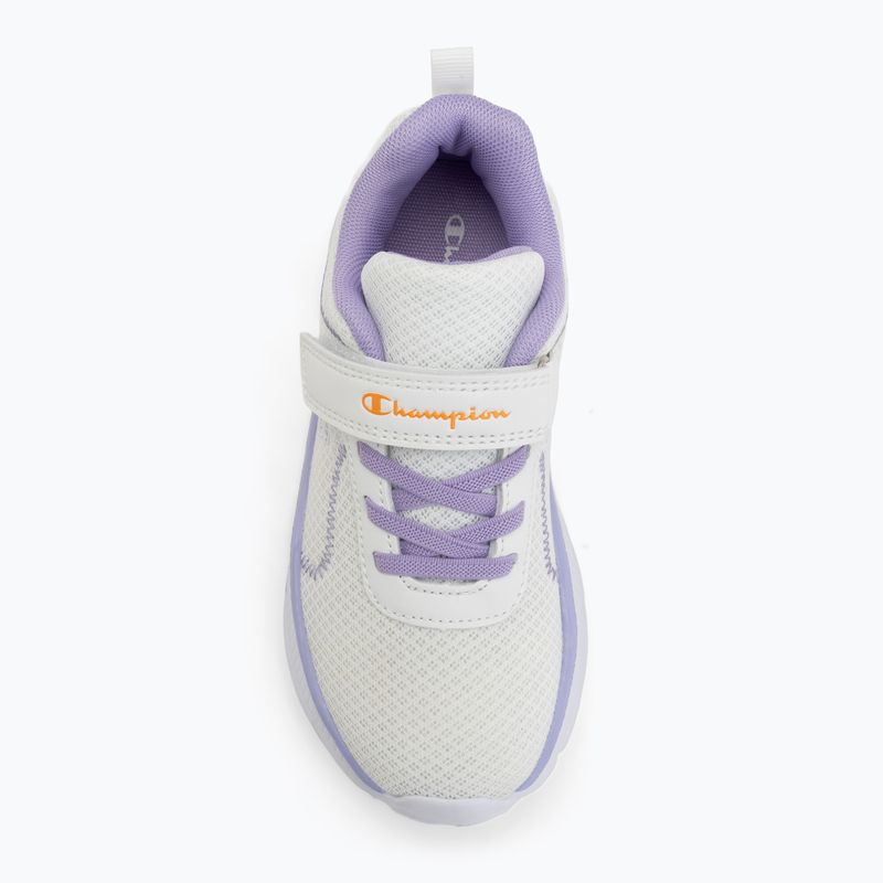 Scarpe per bambini Champion HRO J G PS Low Cut wht/lva/pec 5
