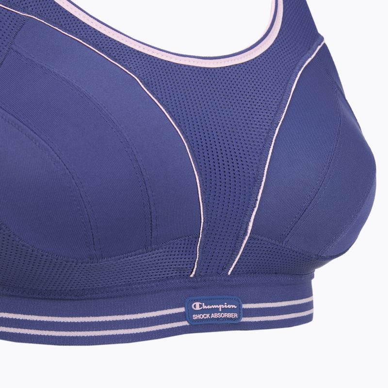 Reggiseno sportivo Shock Absorber Ultimate Run Bra blue 3