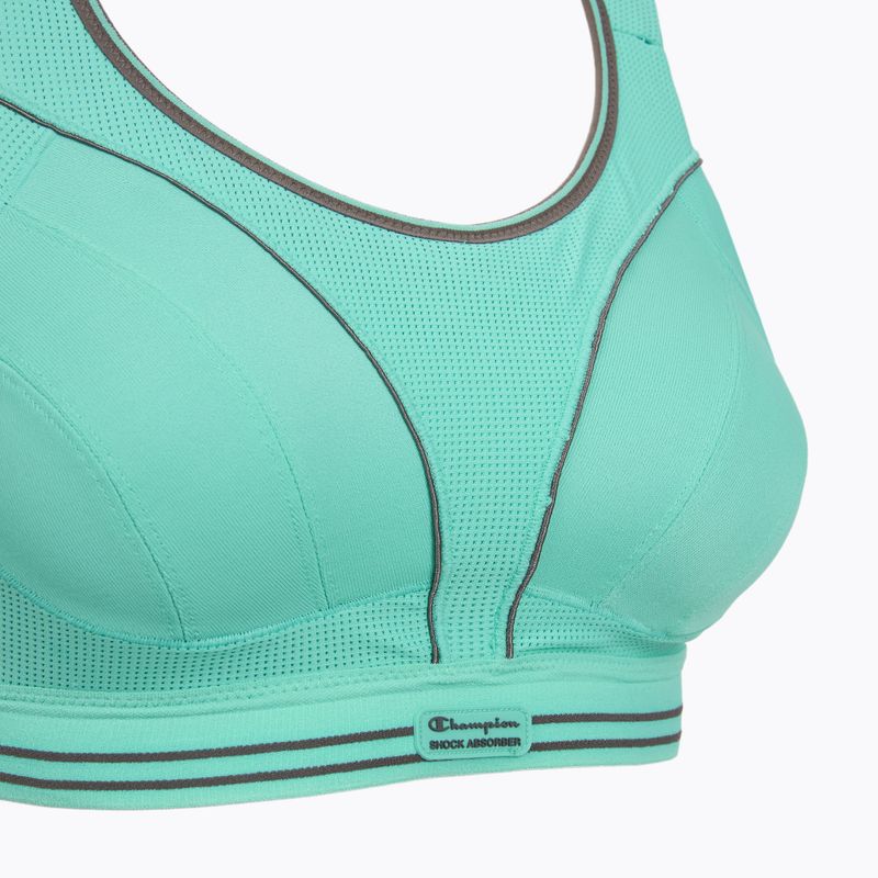 Reggiseno sportivo Shock Absorber Ultimate Run Bra green 3