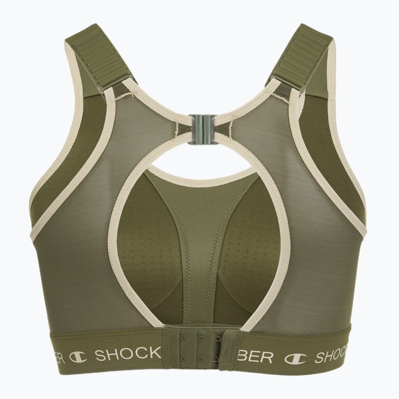 Reggiseno sportivo Shock Absorber Ultimate Run Bra Padded khaki 2
