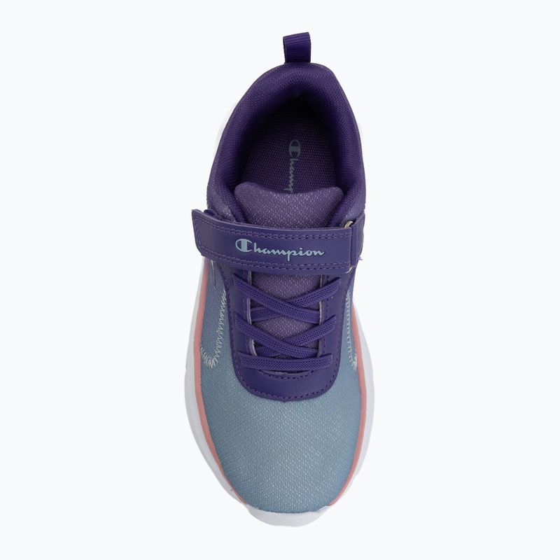 Scarpe per bambini Champion HRO J G PS Low Cut windward blue/purple 5