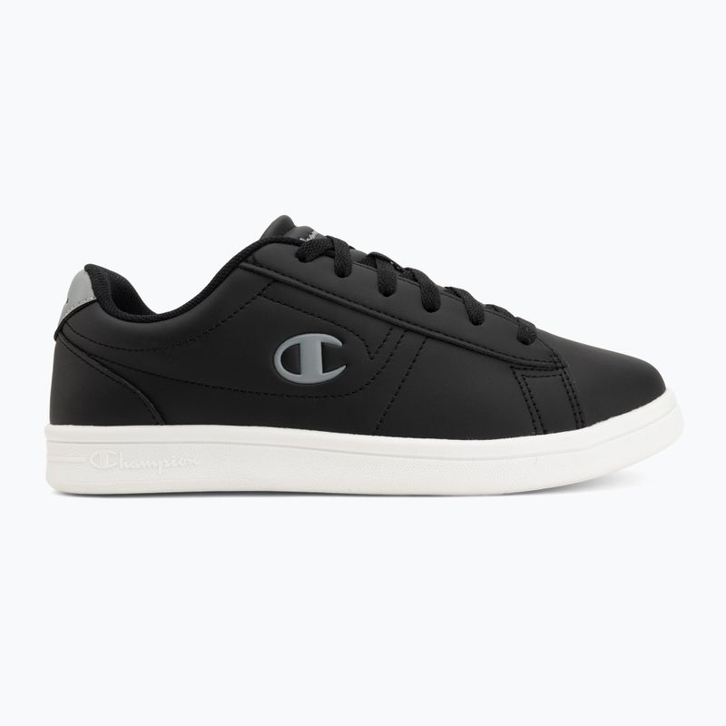 Scarpe per bambini Champion Ace Court GS Low Cut new black/light grey 2