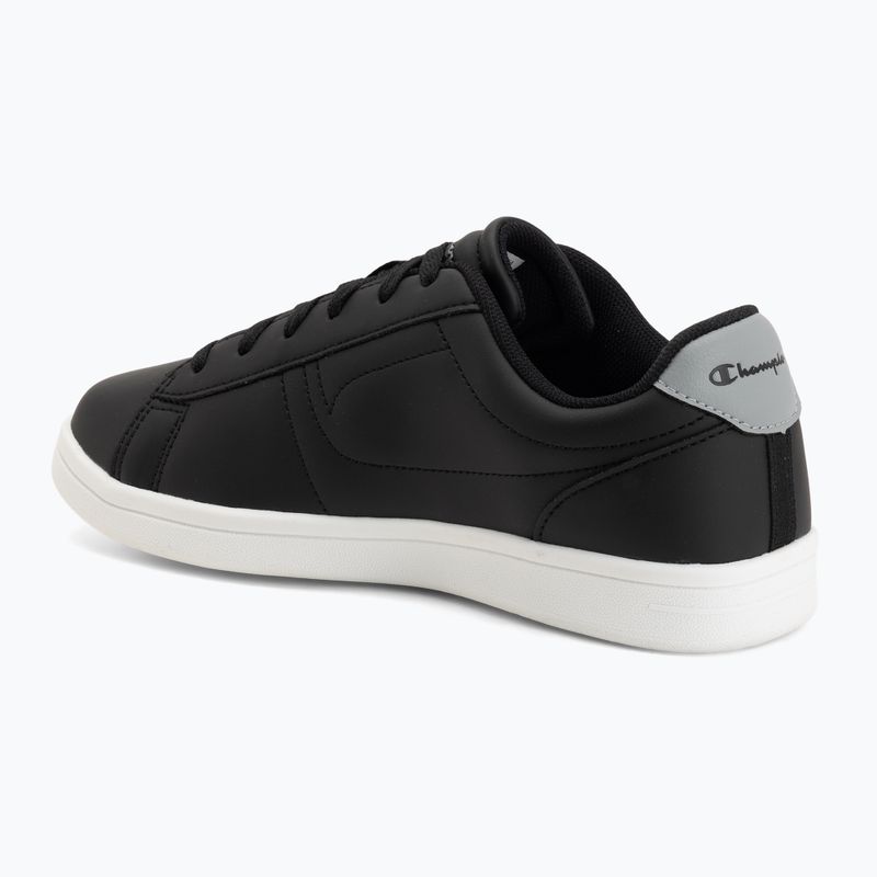 Scarpe per bambini Champion Ace Court GS Low Cut new black/light grey 3