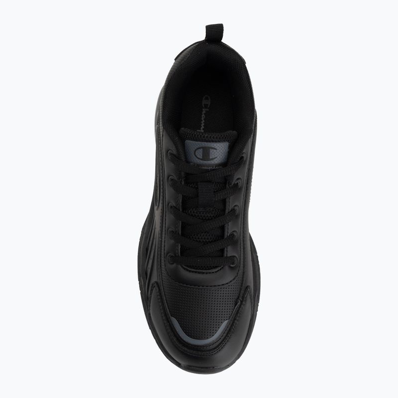 Scarpe per bambini Champion Eagle Run GS Low Cut triple black 5