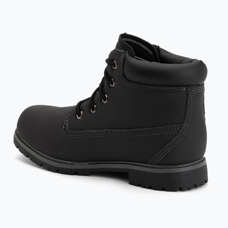 Scarpe per bambini Champion Upstate 3.0 GS Mid Cut triple black 3