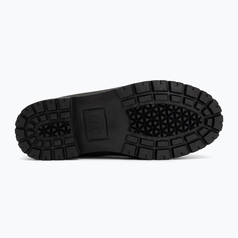Scarpe per bambini Champion Upstate 3.0 GS Mid Cut triple black 4