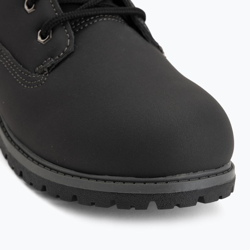 Scarpe per bambini Champion Upstate 3.0 GS Mid Cut triple black 7