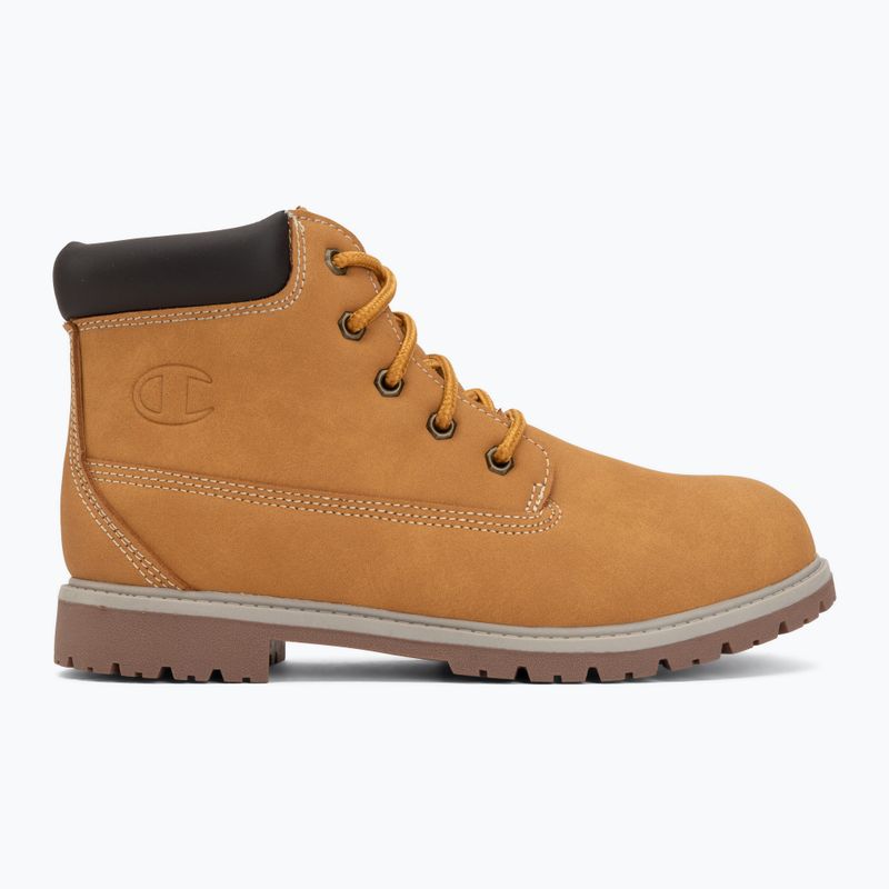 Scarpe per bambini Champion Upstate 3.0 GS Mid Cut light brown 2