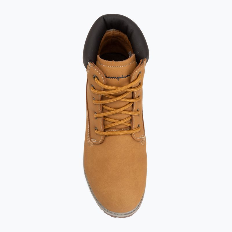 Scarpe per bambini Champion Upstate 3.0 GS Mid Cut light brown 5